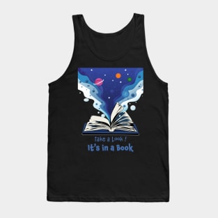 take a look it's in a book Tank Top